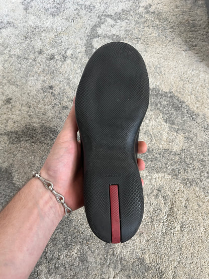 Prada 1999 perfored leather mules