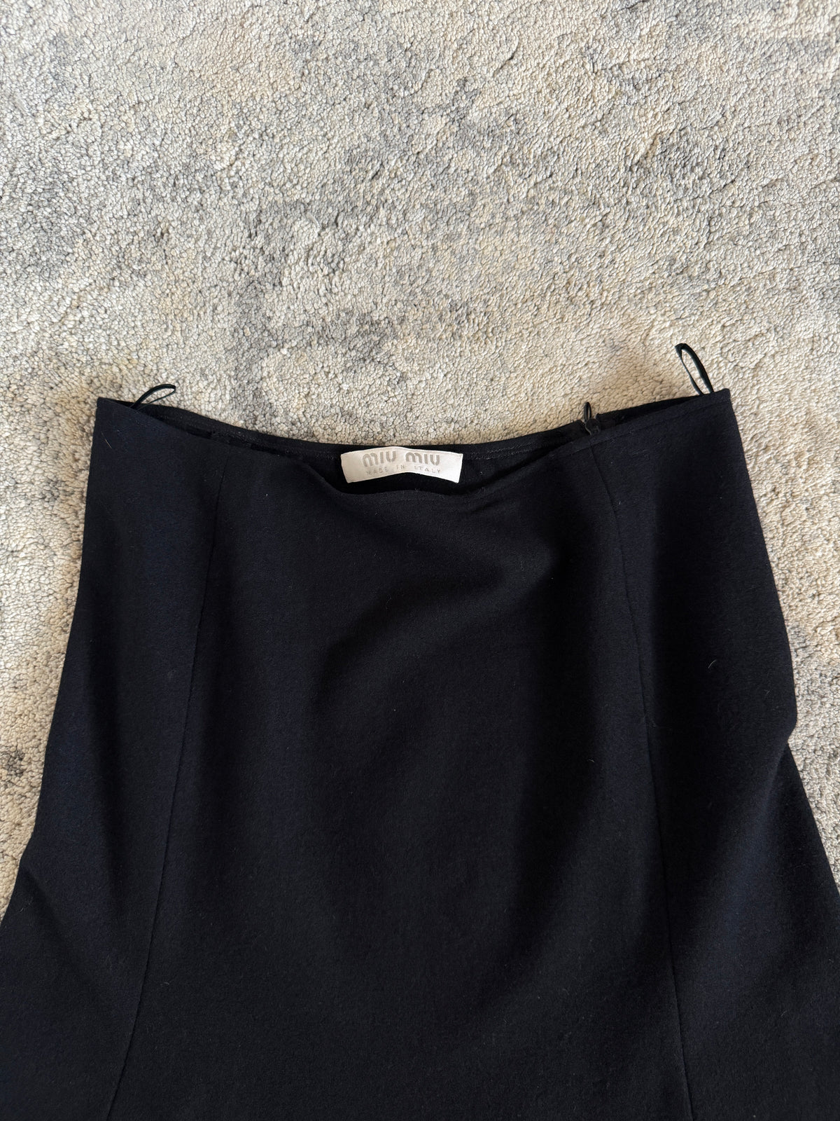 Miu Miu 2000’s wool skirt