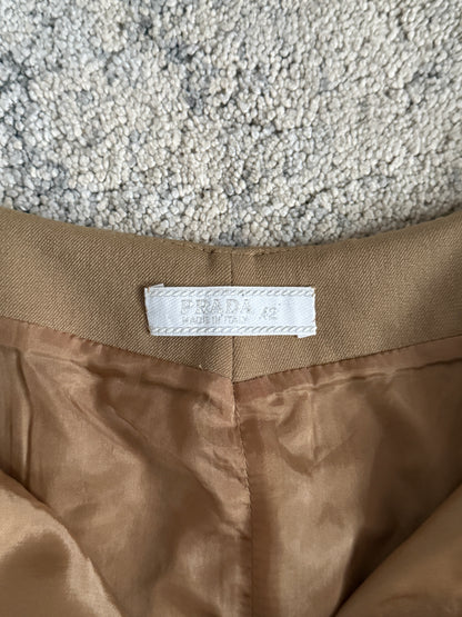 Prada FW1999 wool long skirt