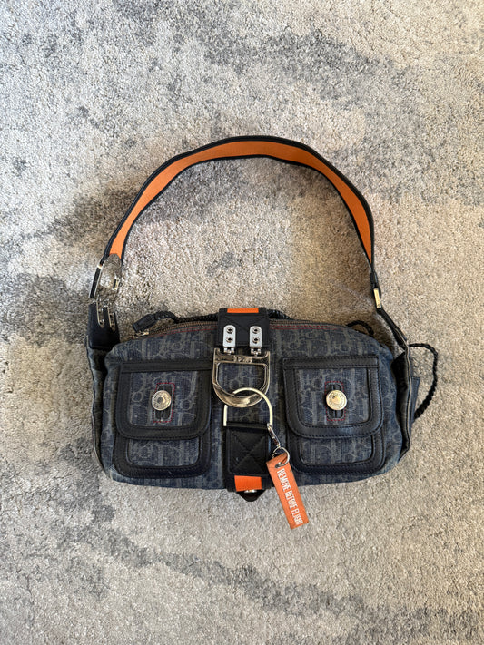 Dior FW2005 Remove before flight monogram bag