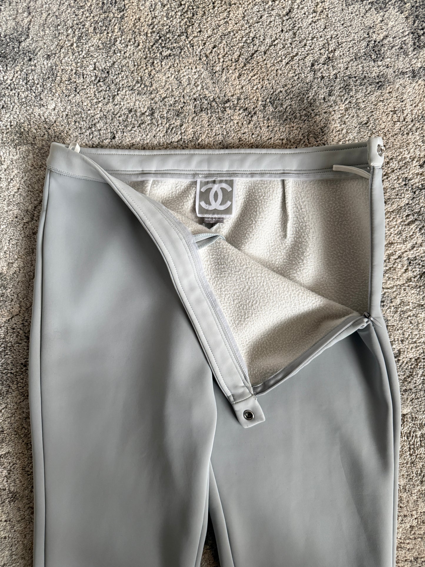 Chanel AW2001 ski flare pants