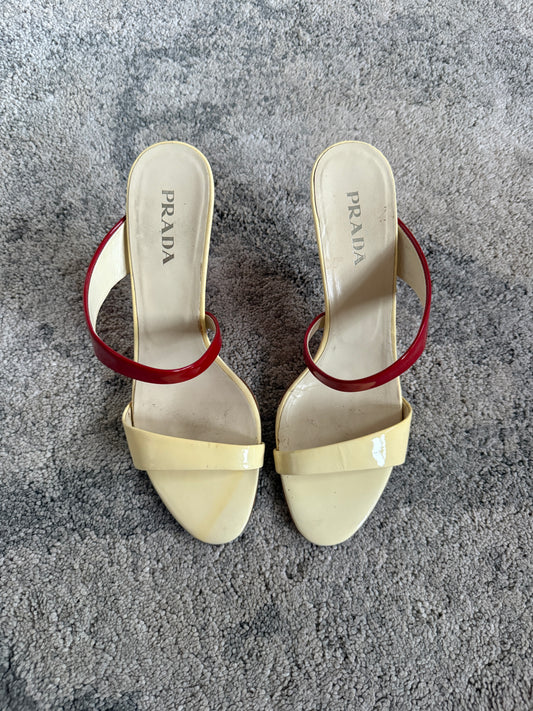Prada 2000’s patent leather heels