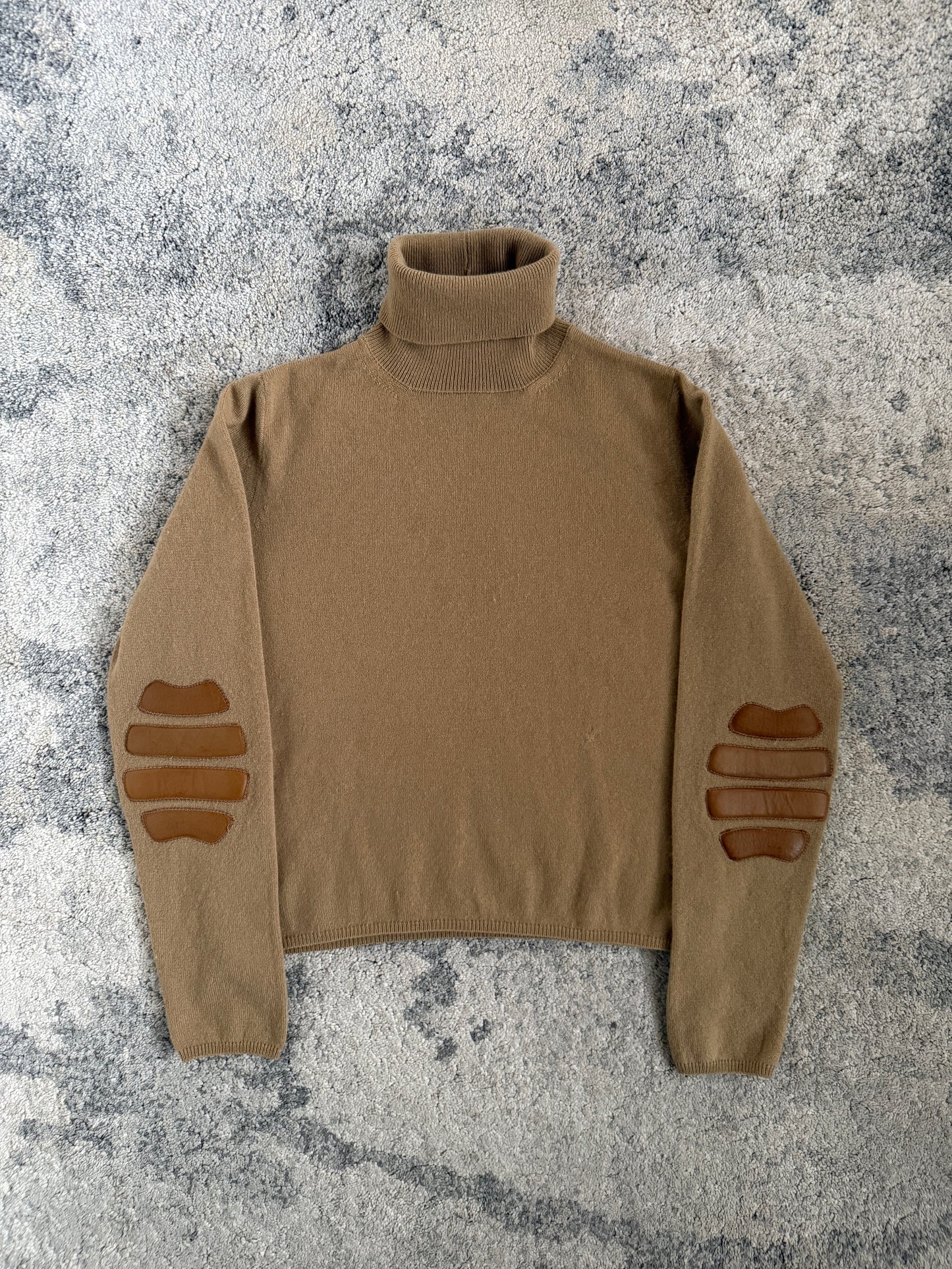 Prada FW1999 elbows pads cashmere turtleneck