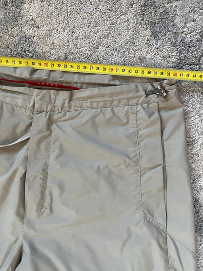 Prada 2000’s nylon 3/4 pants
