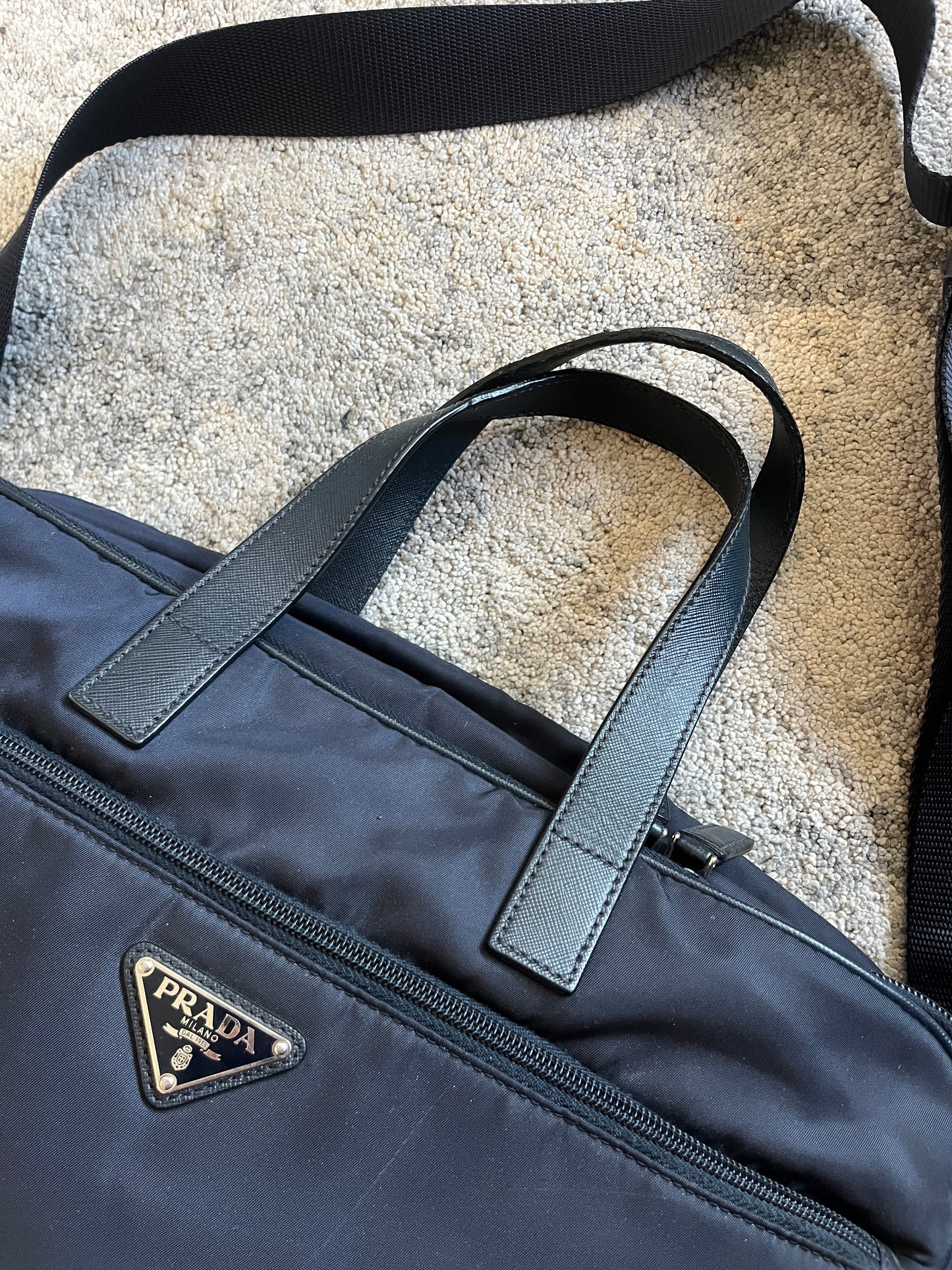 Prada 2010’s nylon briefcase bag