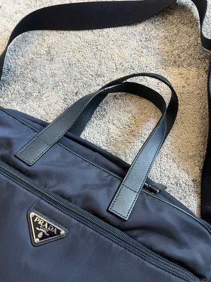 Prada 2010’s nylon briefcase bag
