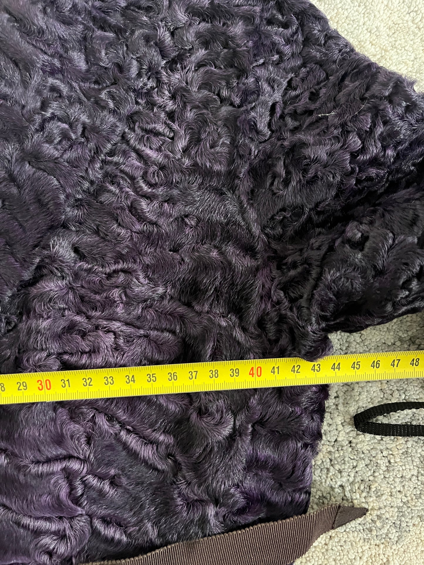 Prada FW2000 astrakan fur jacket