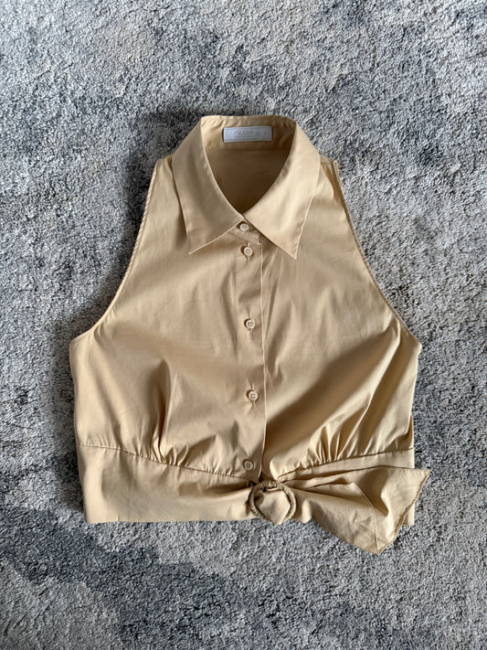 Prada SS2000 cotton & elasthane top