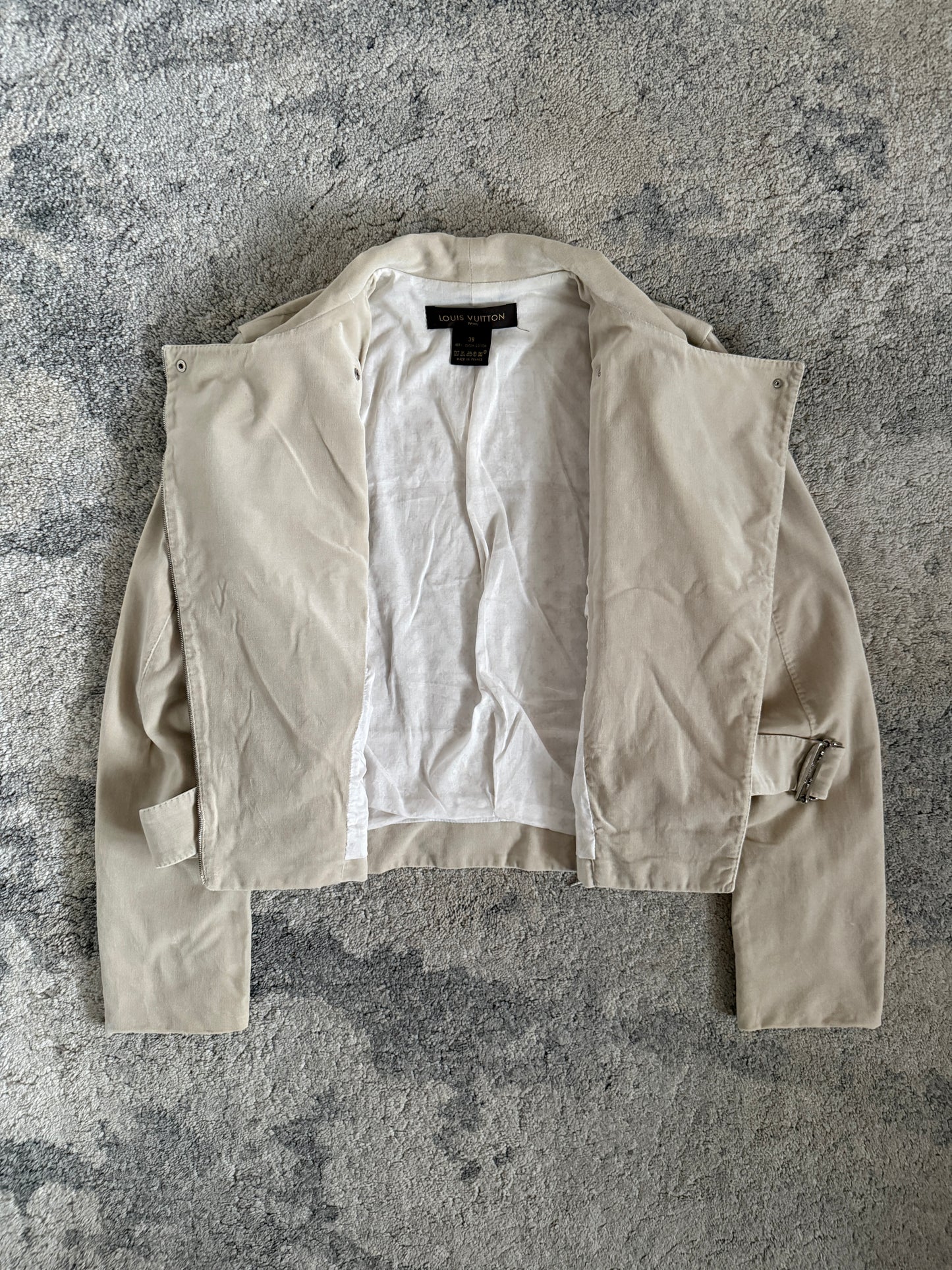 Louis Vuitton FW2000 cotton perfecto jacket
