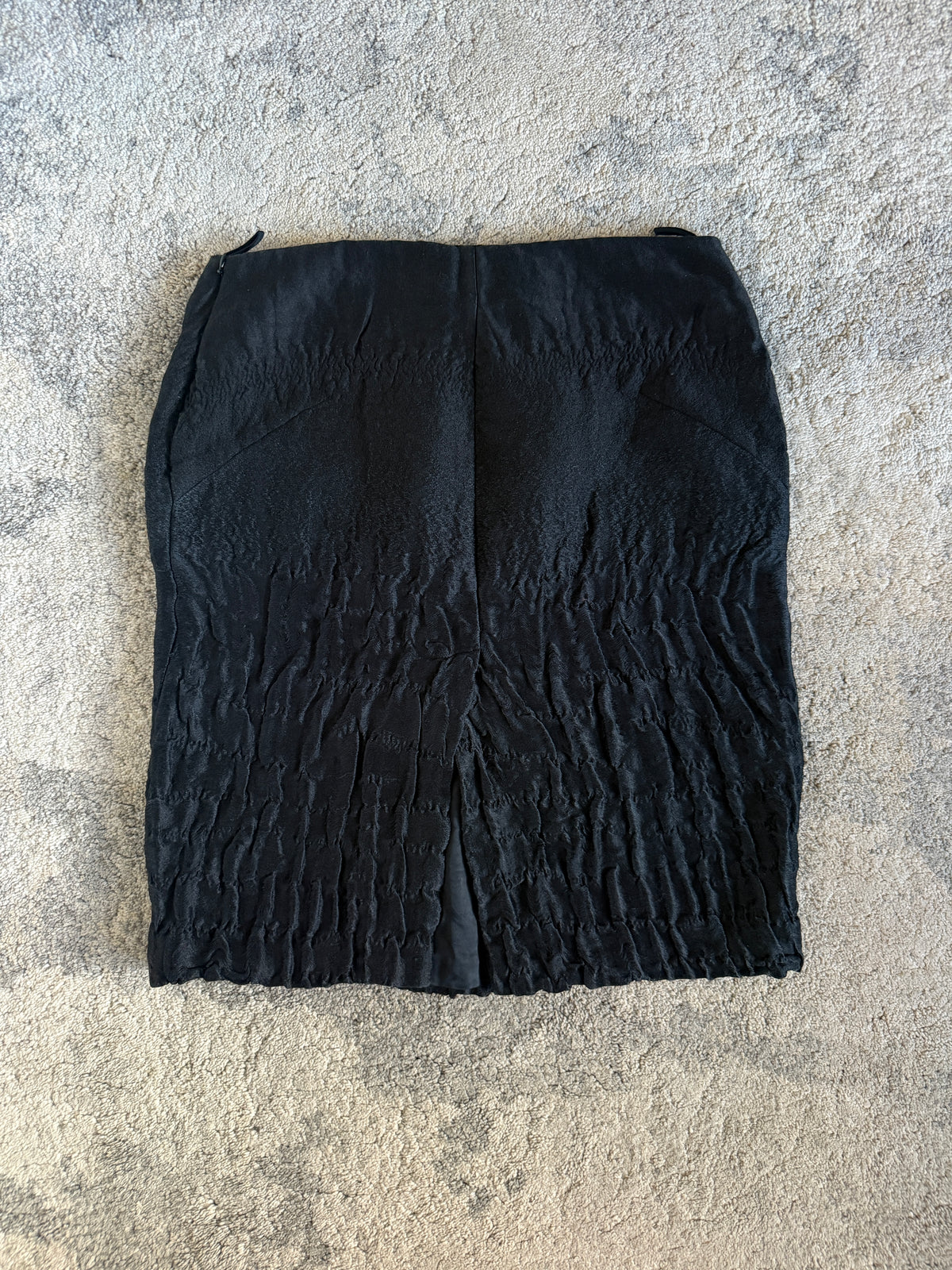 Prada FW2007 textured skirt