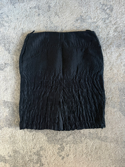 Prada FW2007 textured skirt