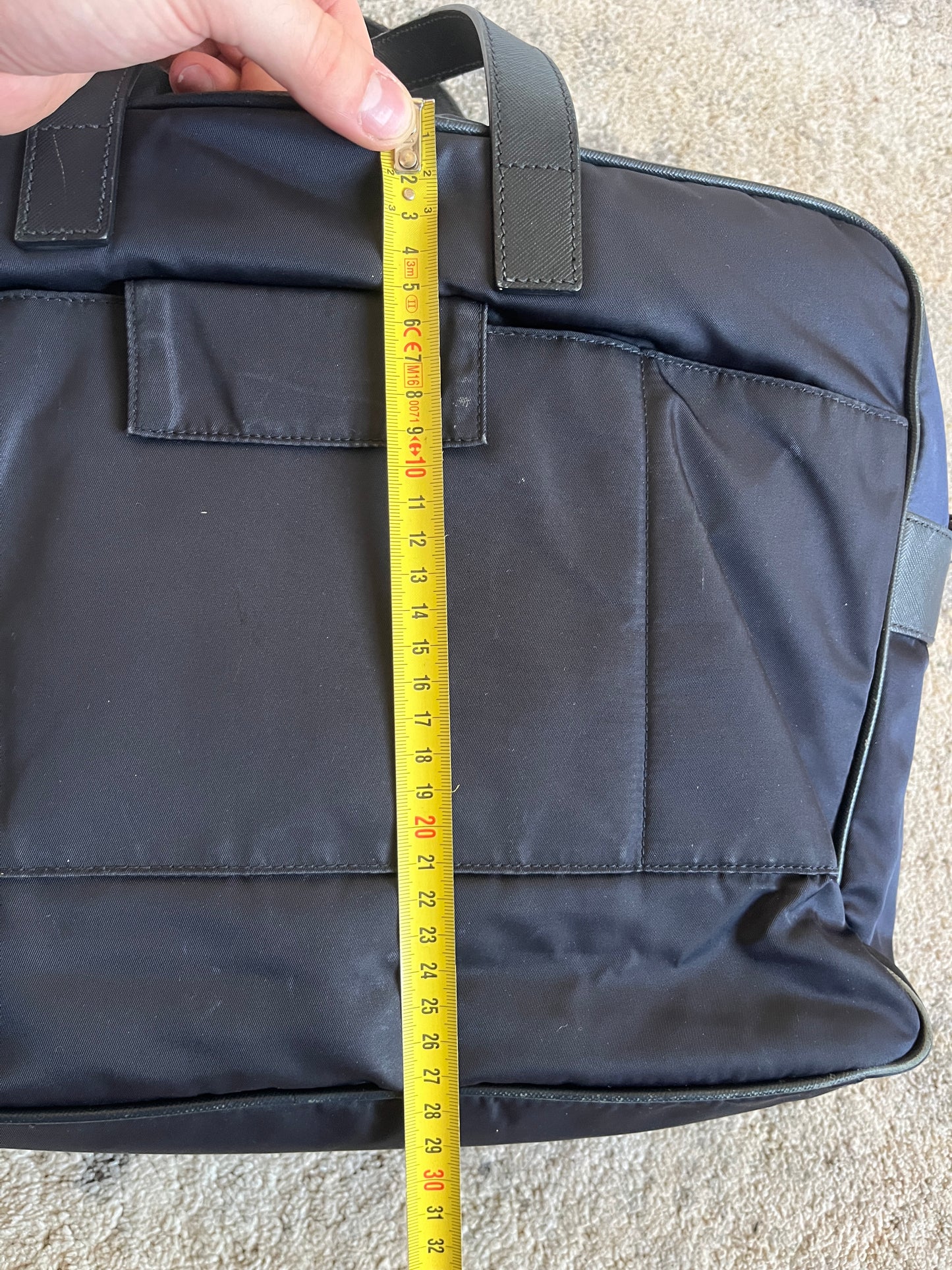 Prada 2010’s nylon briefcase bag