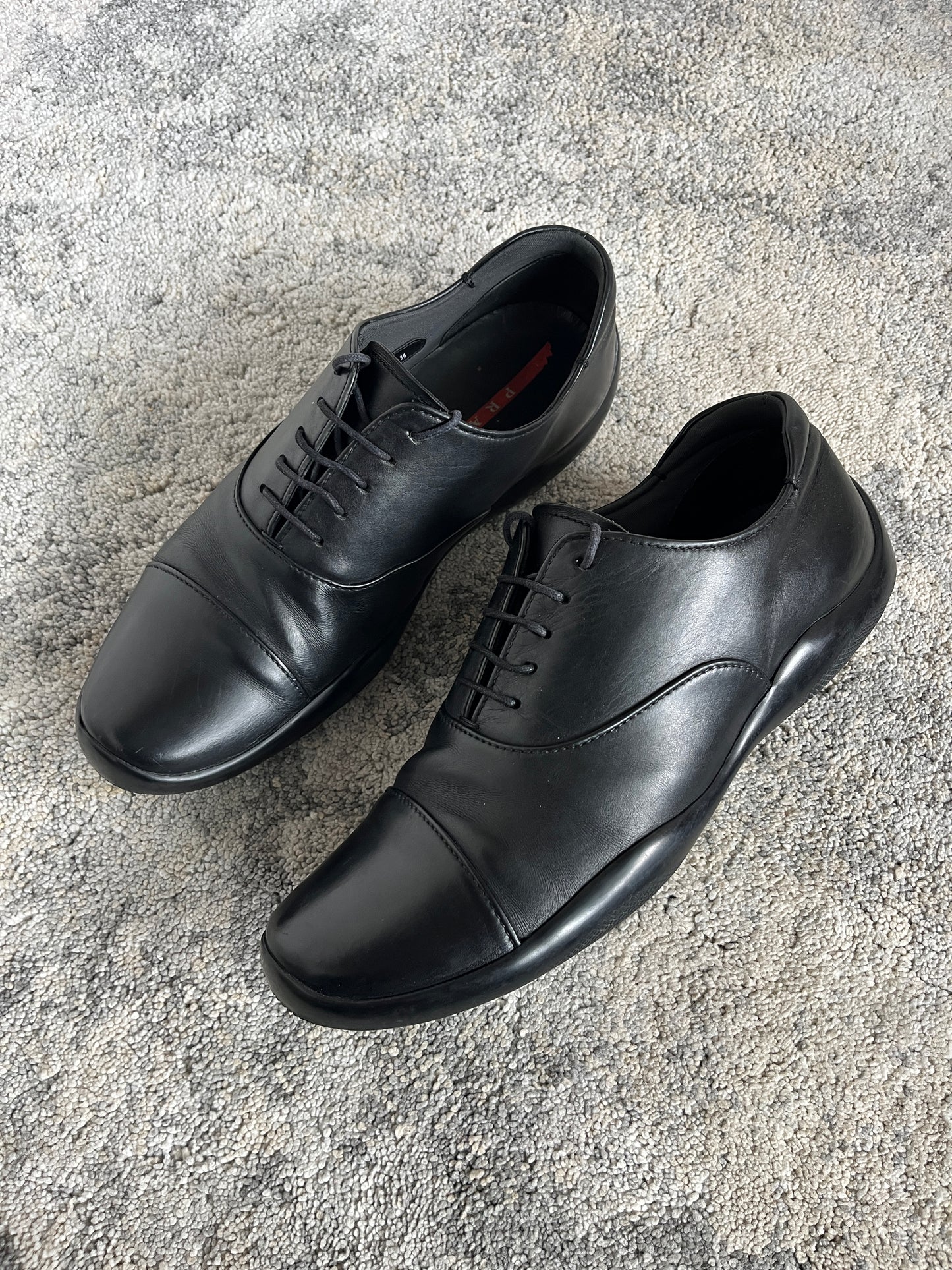 Prada SS1999 sport leather derby