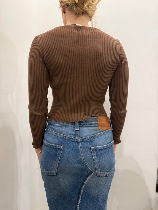 Miu Miu 1990’s cotton knit longsleeve