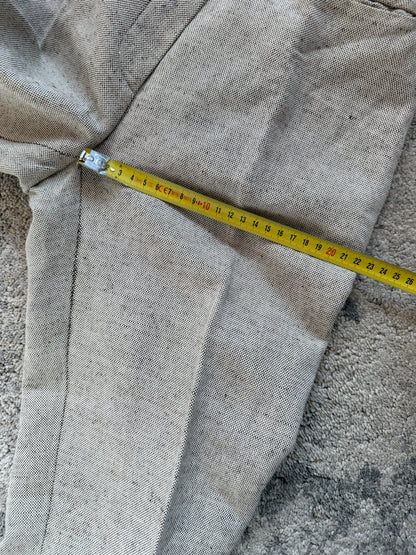Prada SS1999 linen & cotton capri