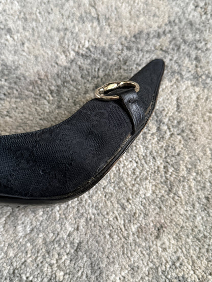Gucci 2000’s monogramme heels