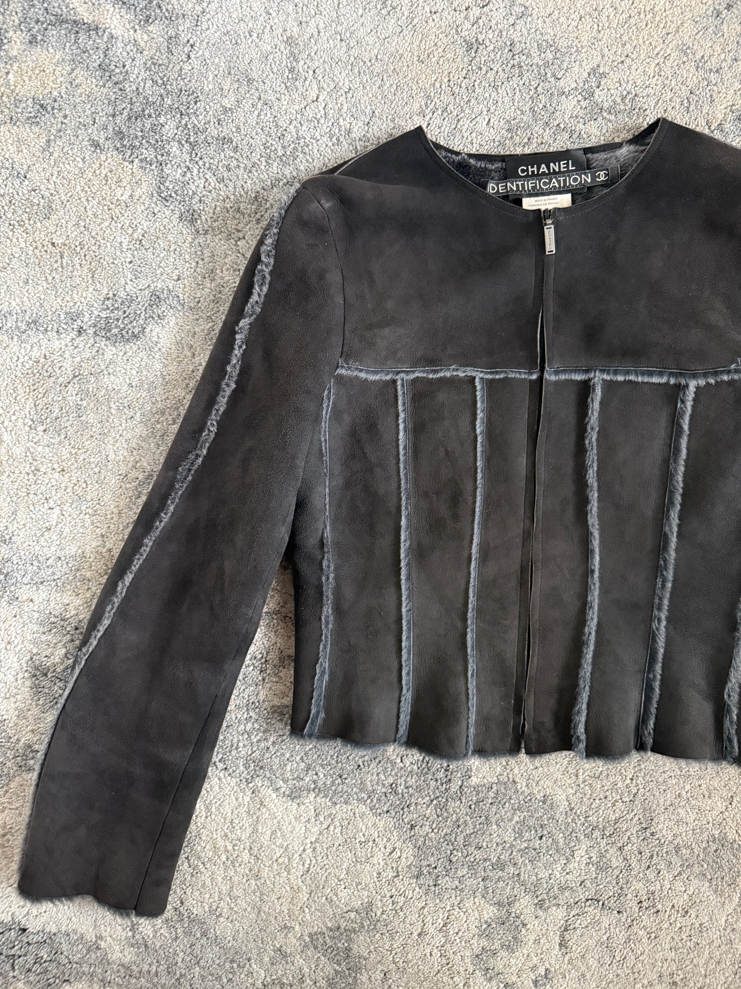 Chanel FW1999 shearling jacket