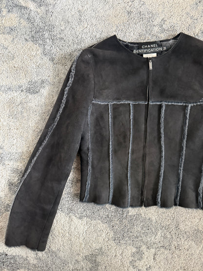 Chanel FW1999 shearling jacket