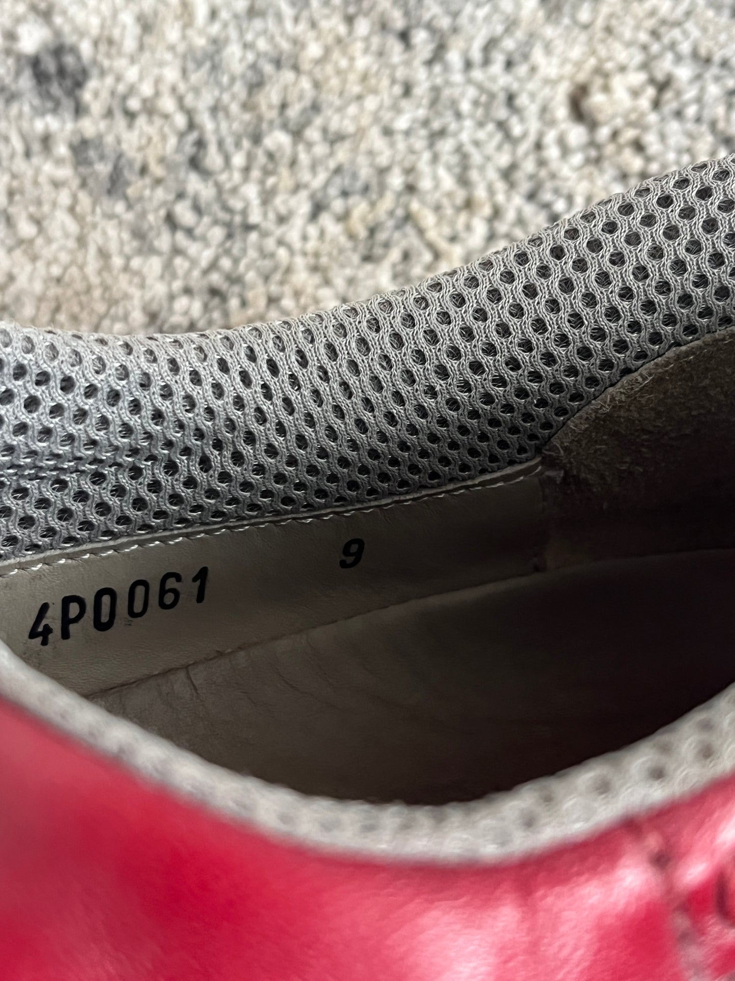 Prada SS1999 leather elastic trainers