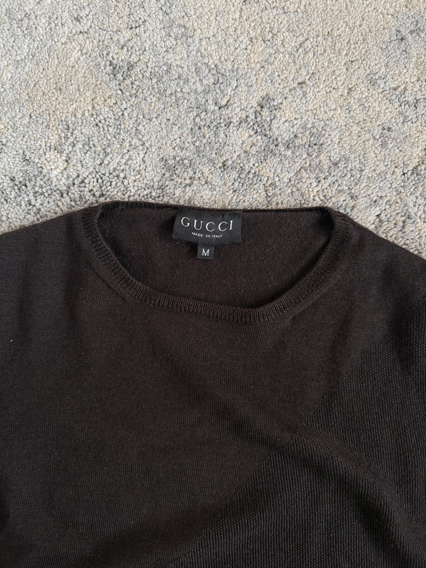 Gucci 1997 wool & cashmere top