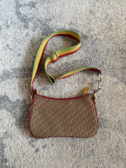 Dior SS2004 rasta monogram bag