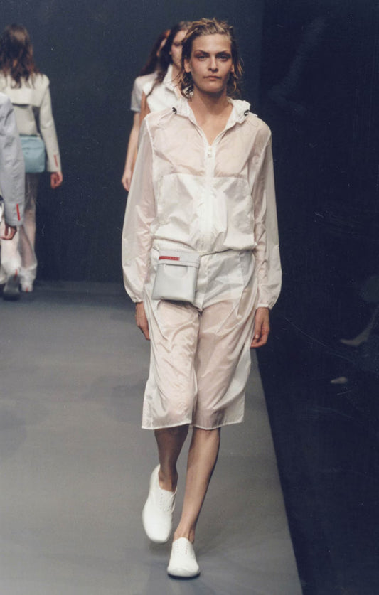 Prada SS1999 transparent nylon jacket
