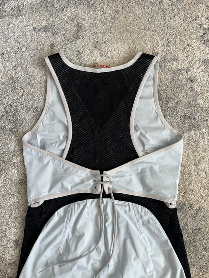 Prada 1999 nylon & mesh dress