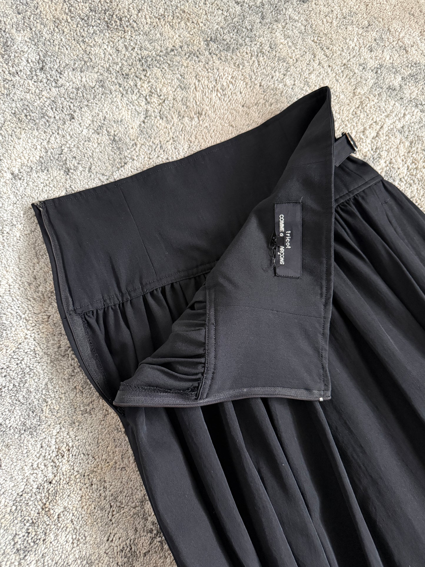 Comme Des Garçons Tricot 1989  Cotton skirt