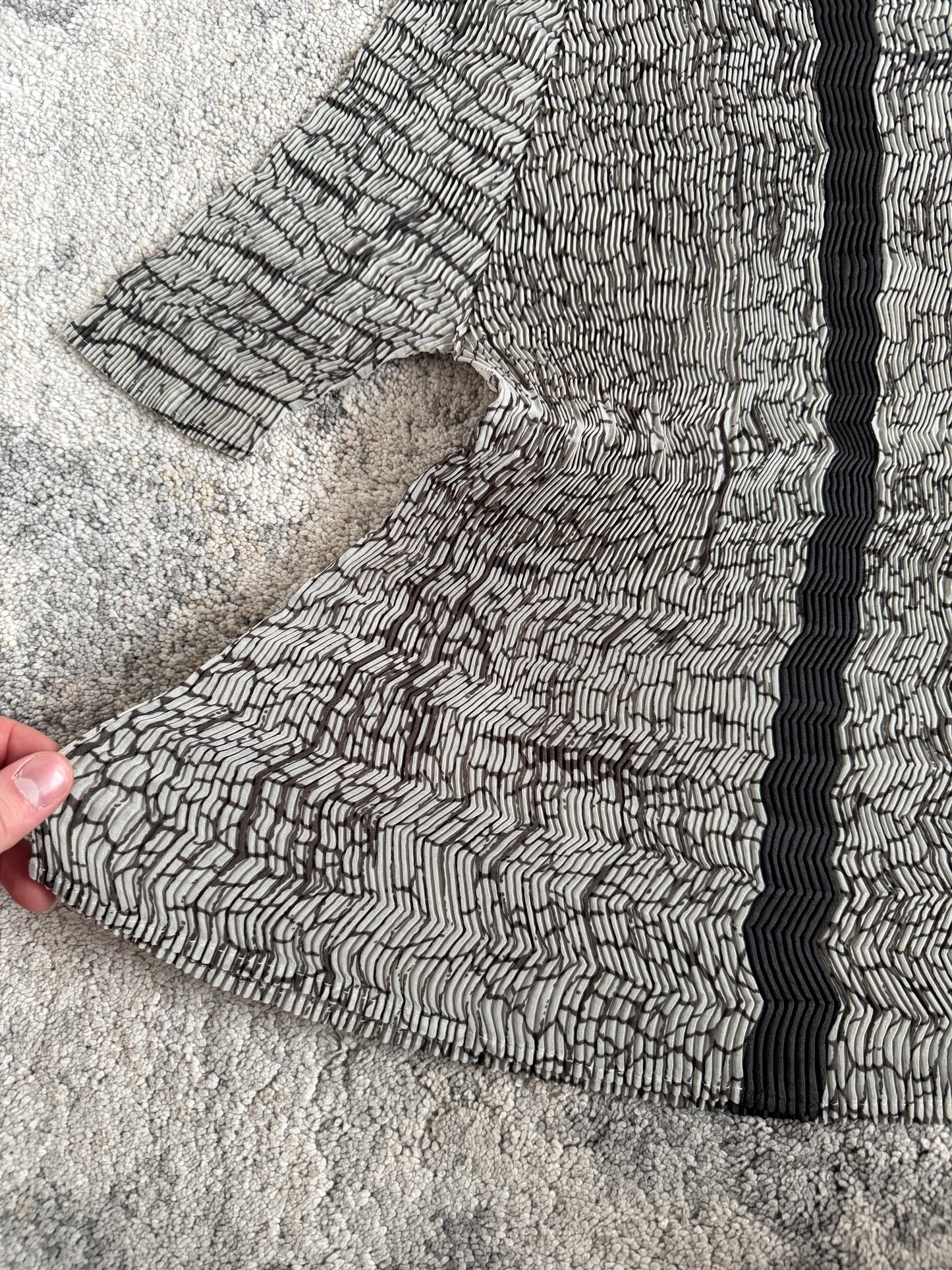 Issey Mitake 2000’s pleated top