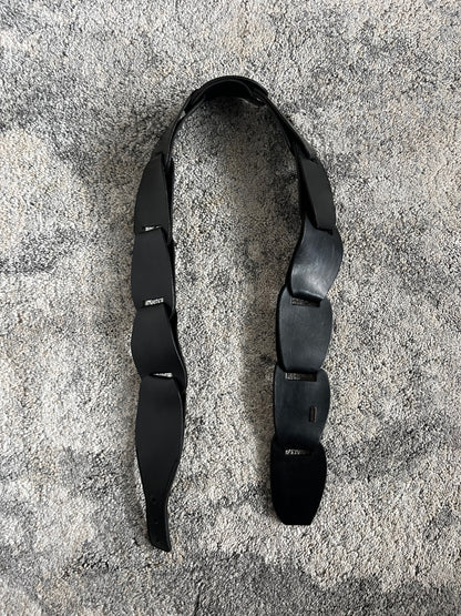 Gucci SS1997 leather belt chain