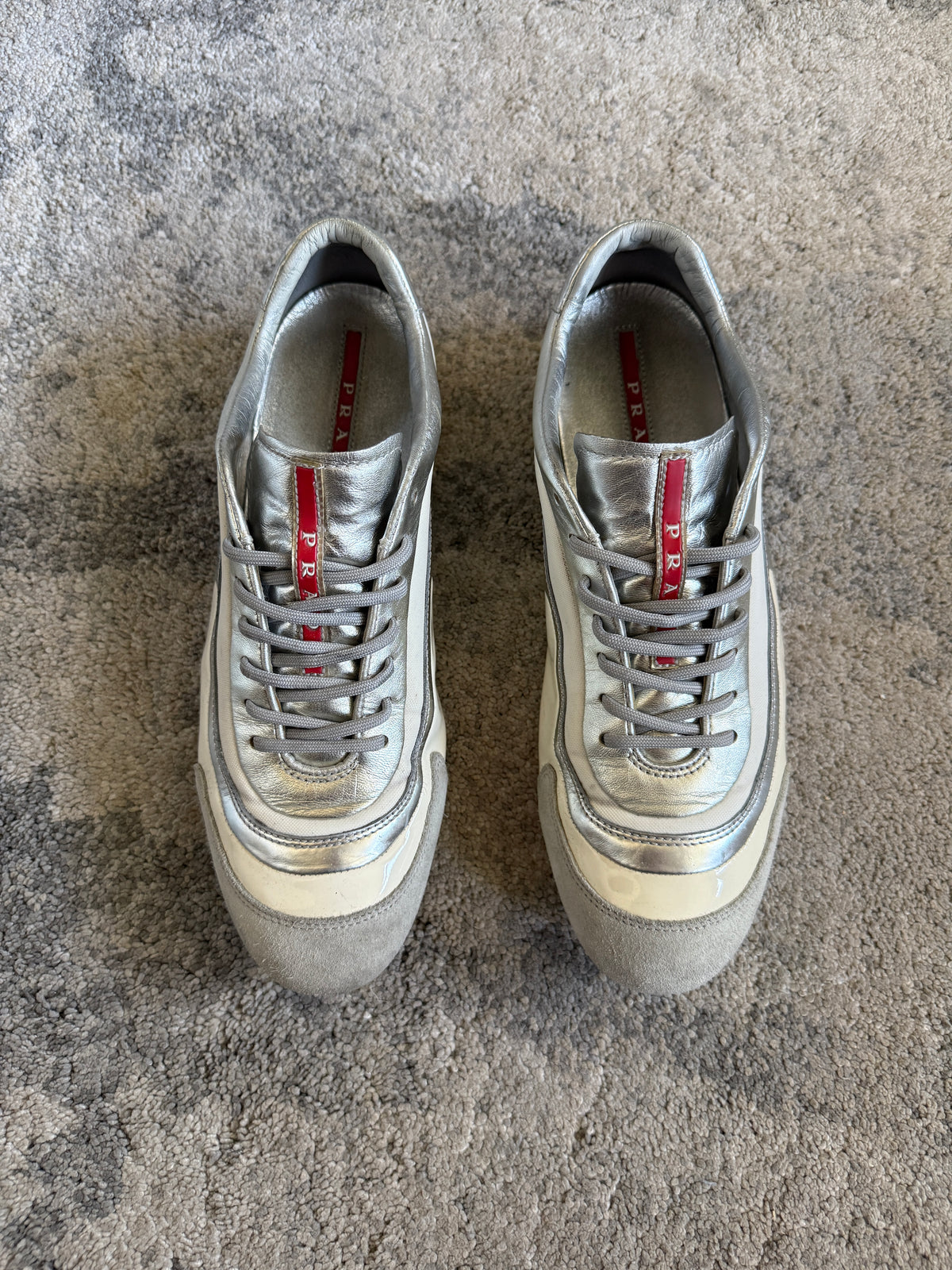 Prada 2000’s leather trainers