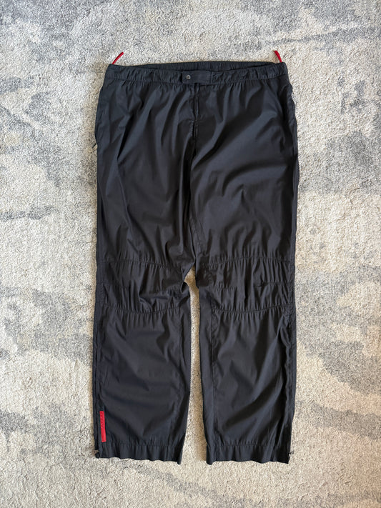 Prada SS2000 cotton & nylon pants