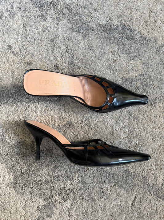 Prada 2000’s leather mules