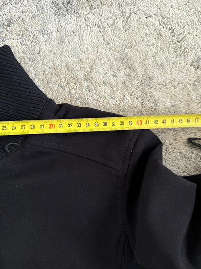 Prada FW2000 nylon with removable fur collar