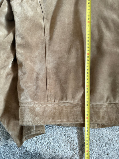 Gucci 2000’s motorcycle suede jacket