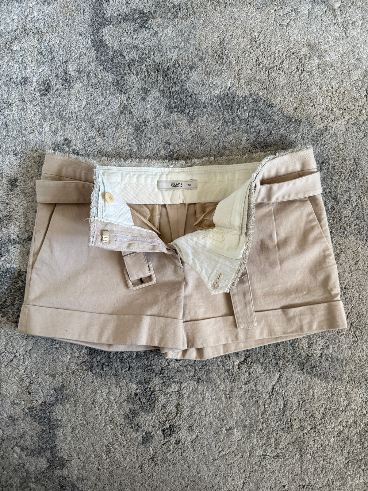 Prada 2000’s cotton mini short
