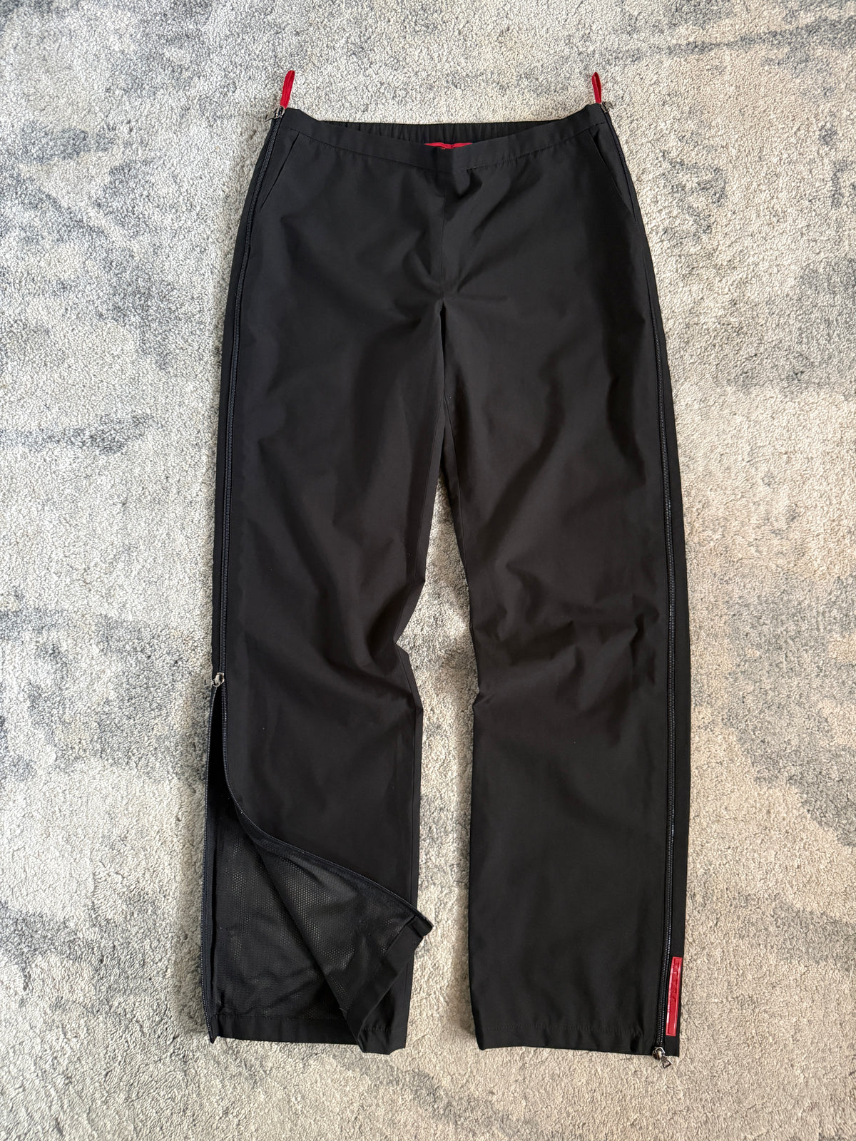 Prada 2000’s nylon zip pants