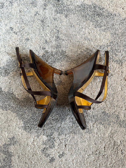 Prada SS1998 glass heels