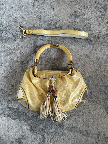 Gucci 2007 Indy patent leather bag