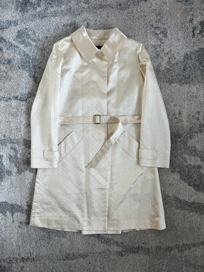 Louis Vuitton 2000’s silk monogram long coat