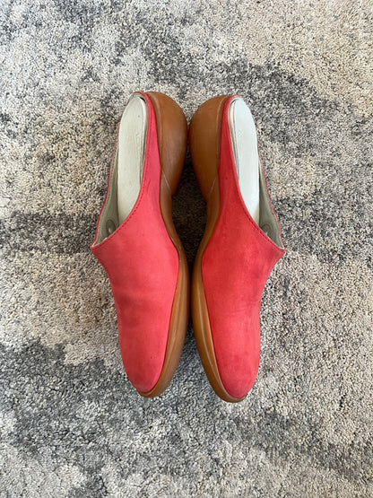 Louis Vuitton cup 2000 leather mules