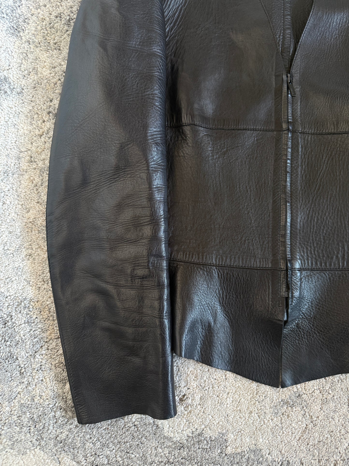 Gucci FW1997 leather jacket