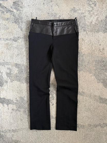 Gucci 2000’s polyamid & leather pants