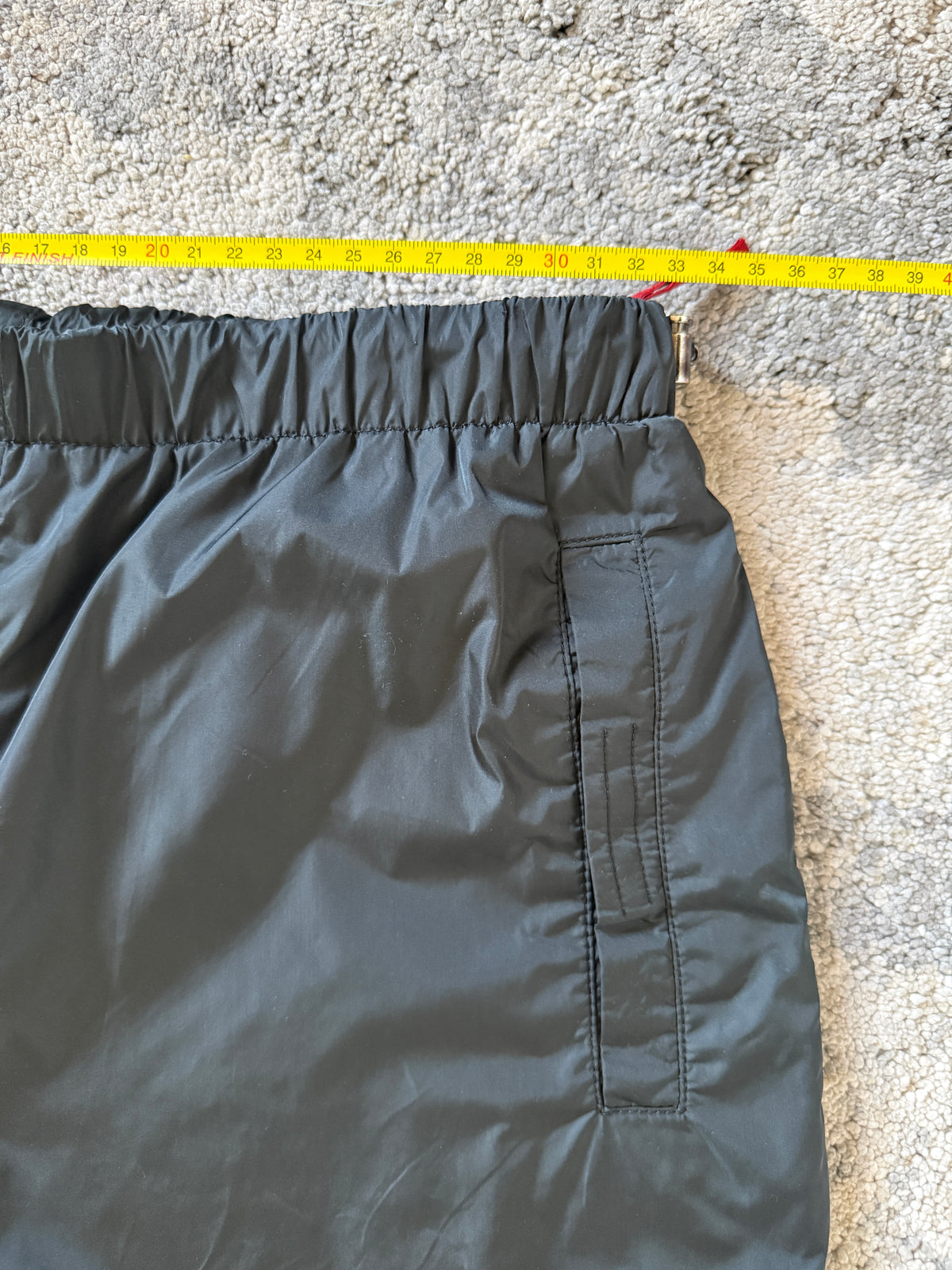 Prada FW1999 nylon track pants