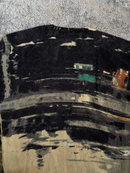 Prada FW2017 wool landscape sweater