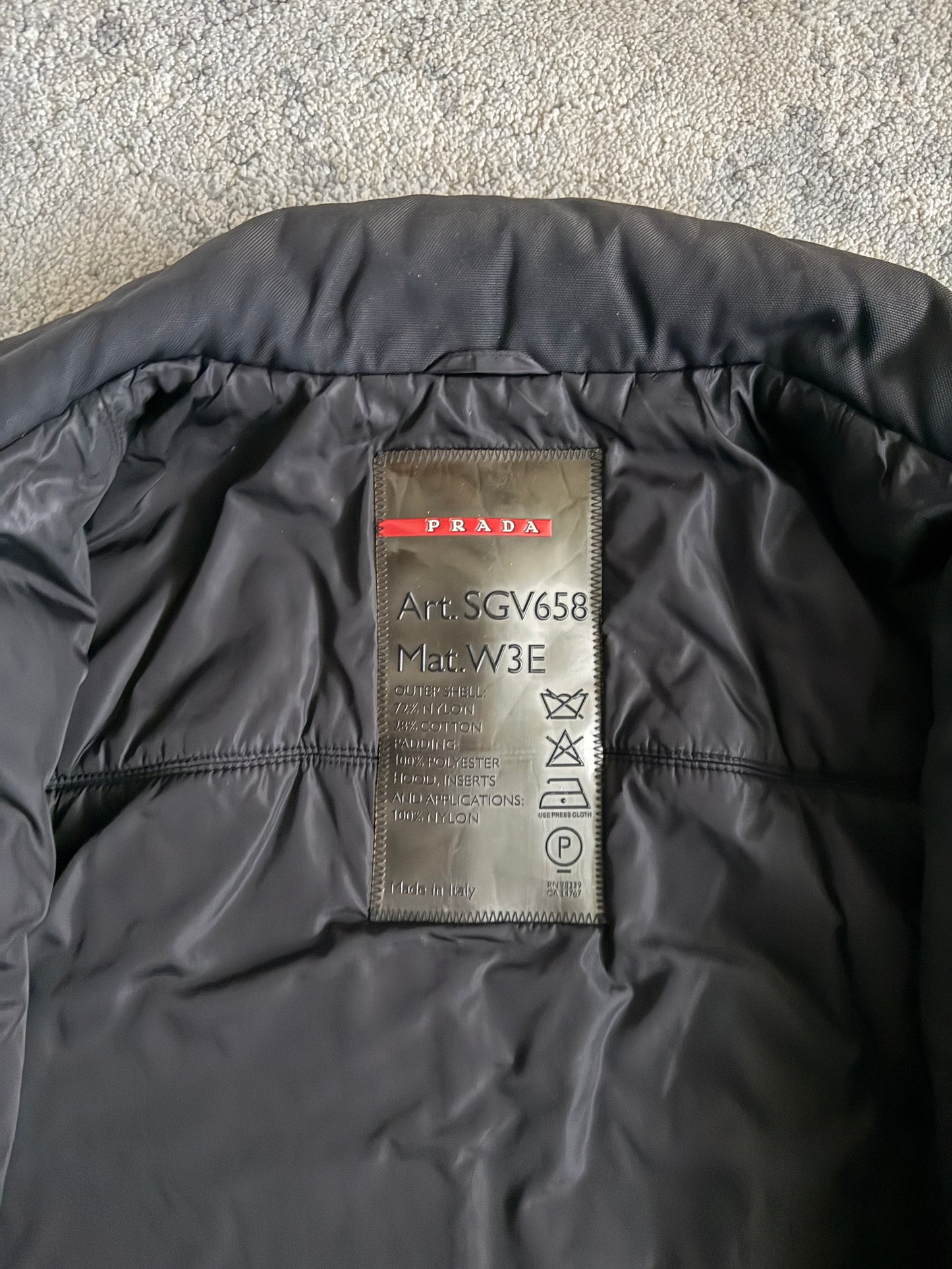 Prada 2000’s technical nylon jacket