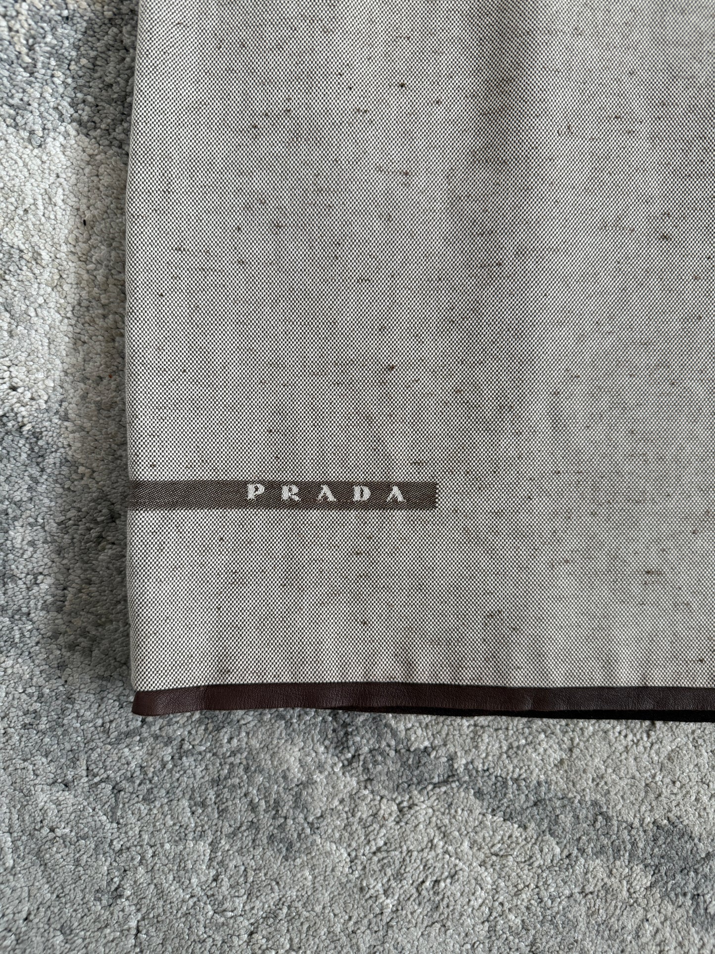 Prada SS1999 linen & cotton dress
