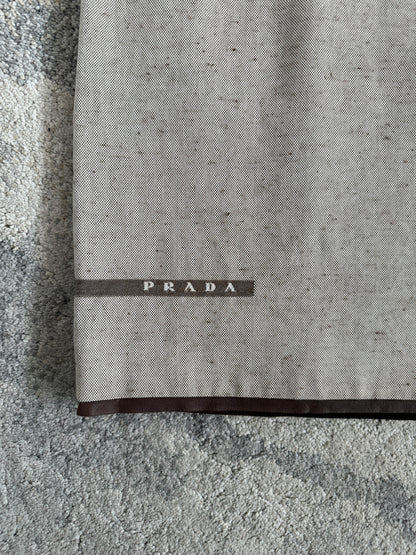 Prada SS1999 linen & cotton dress