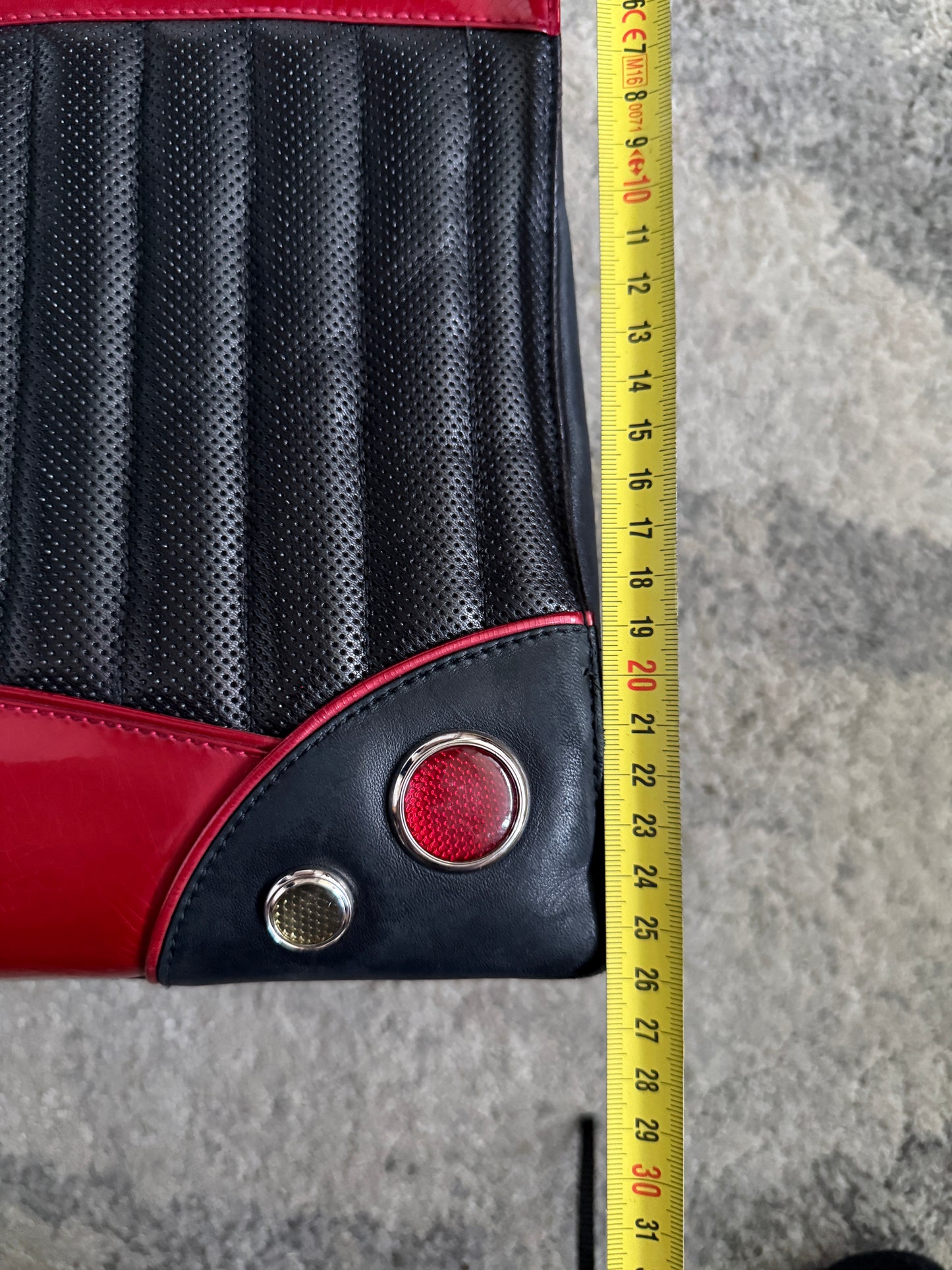 Dior FW2002 Cadillac leather bag