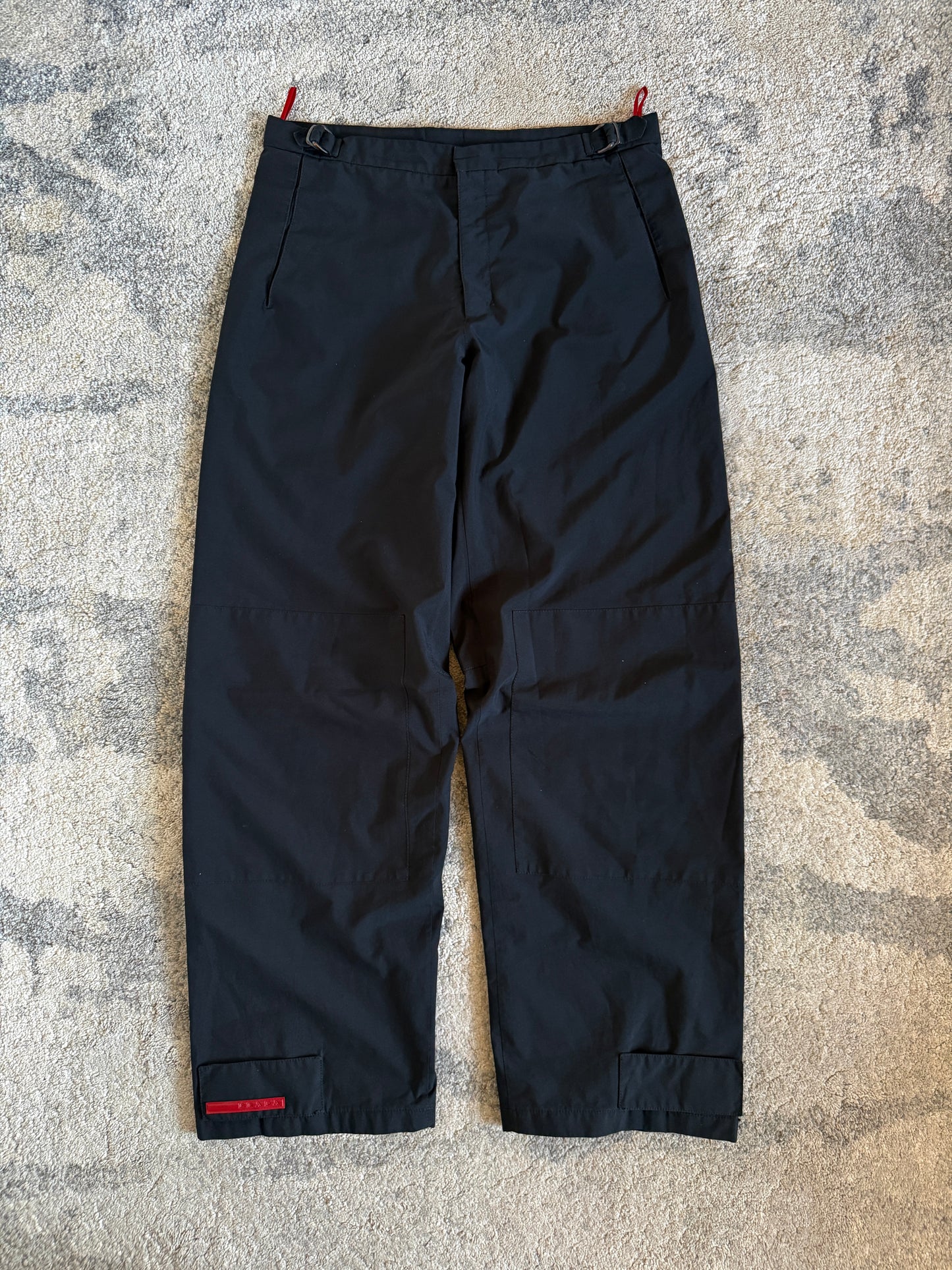 Prada 2000’s gore-tex double knee pants
